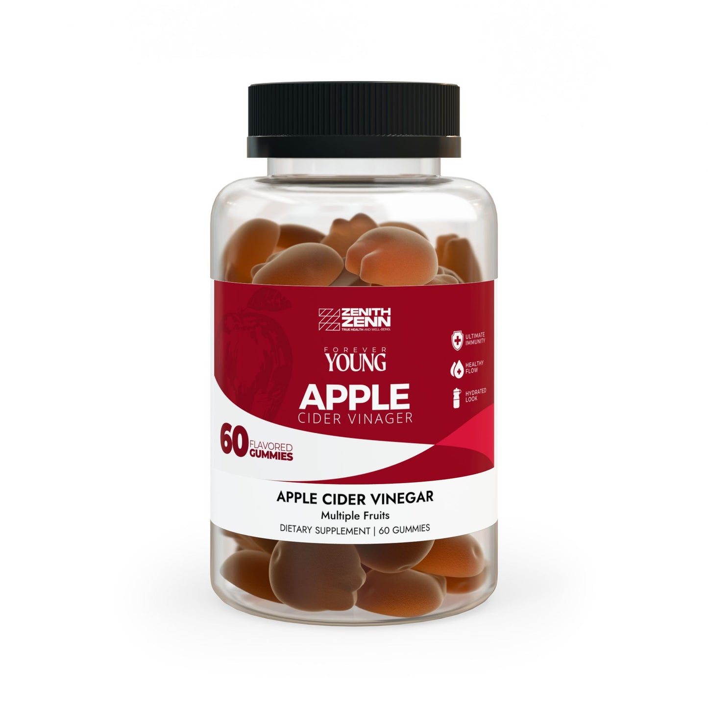 Apple Cider Vinegar Gummies (60 Gummies)