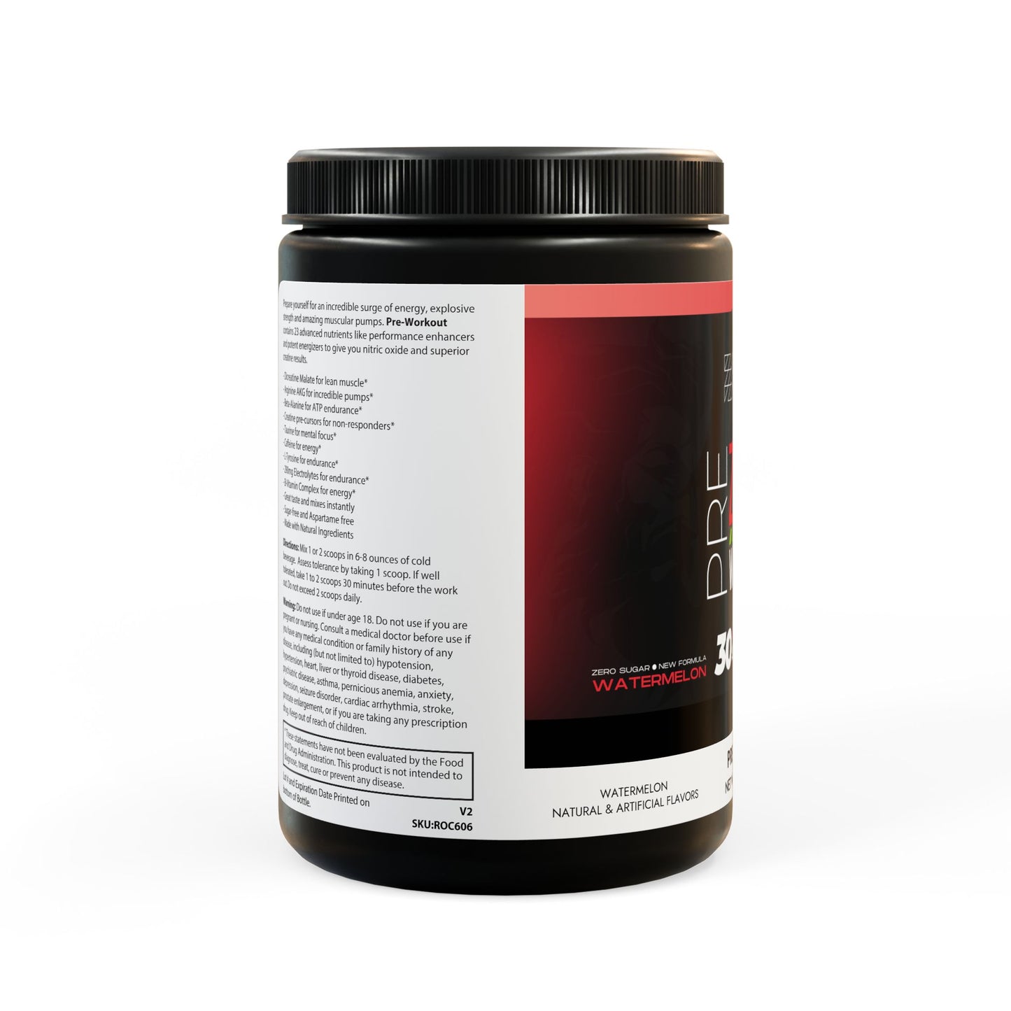 Pre-Workout Supplement, Watermelon (300g, 10.58oz)