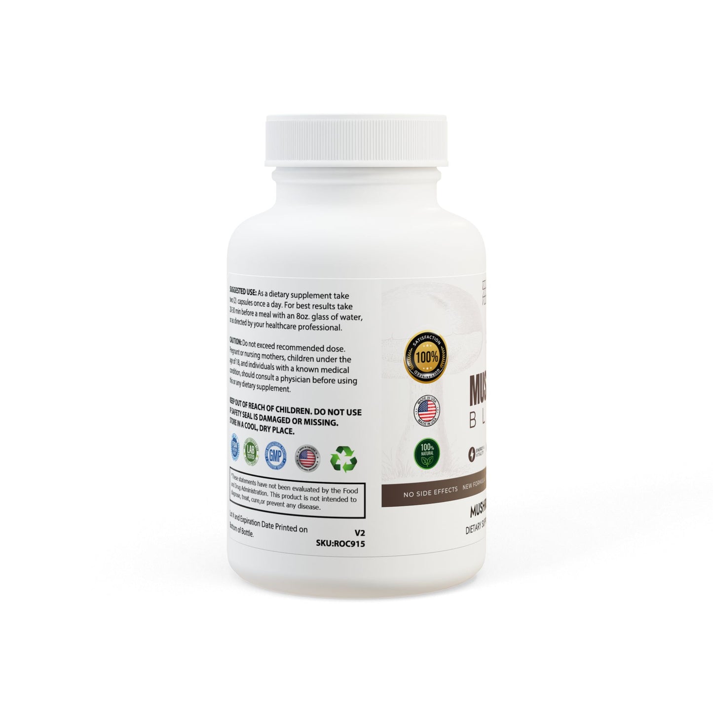 Mushroom Blend Supplement (60 Capsules)