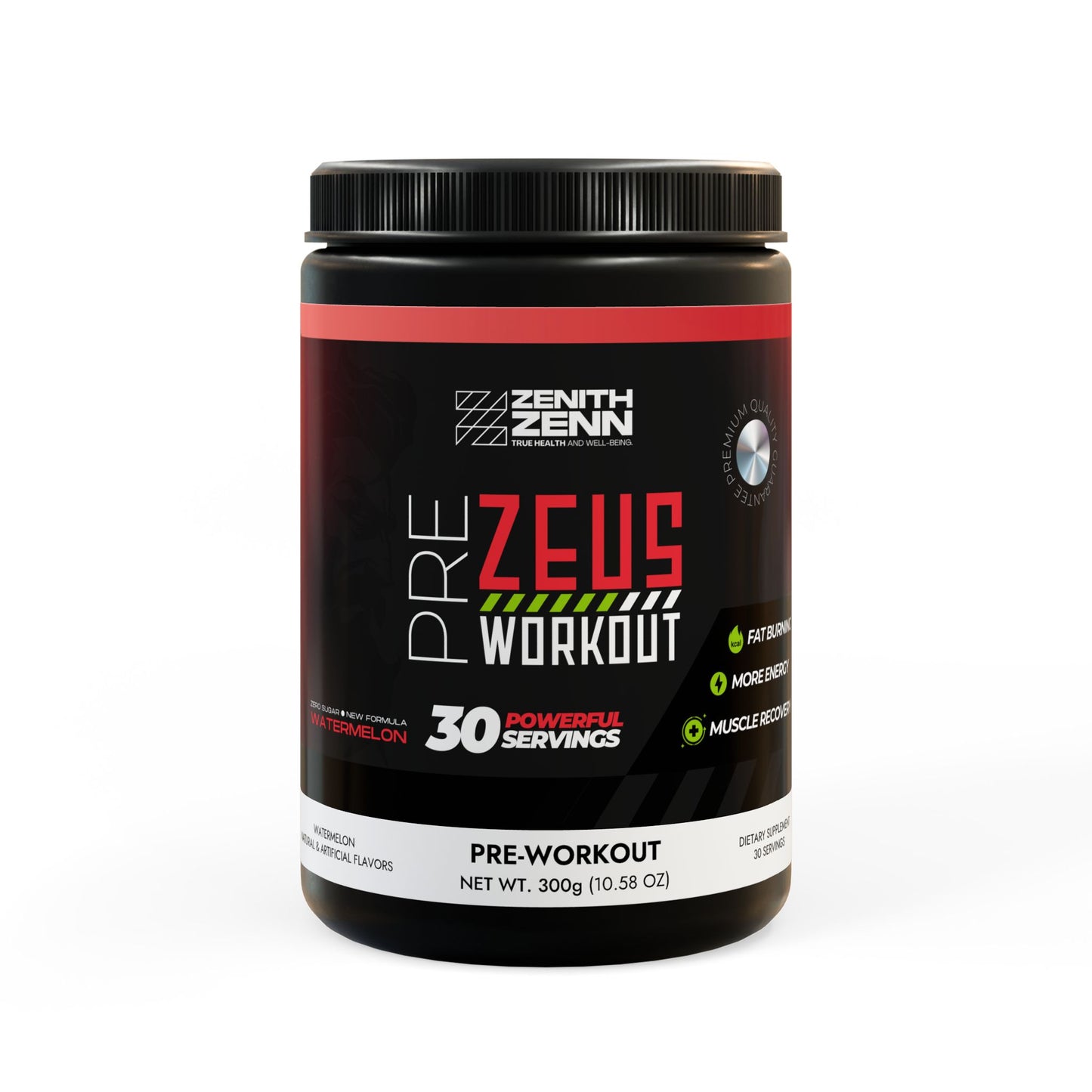 Pre-Workout Supplement, Watermelon (300g, 10.58oz)