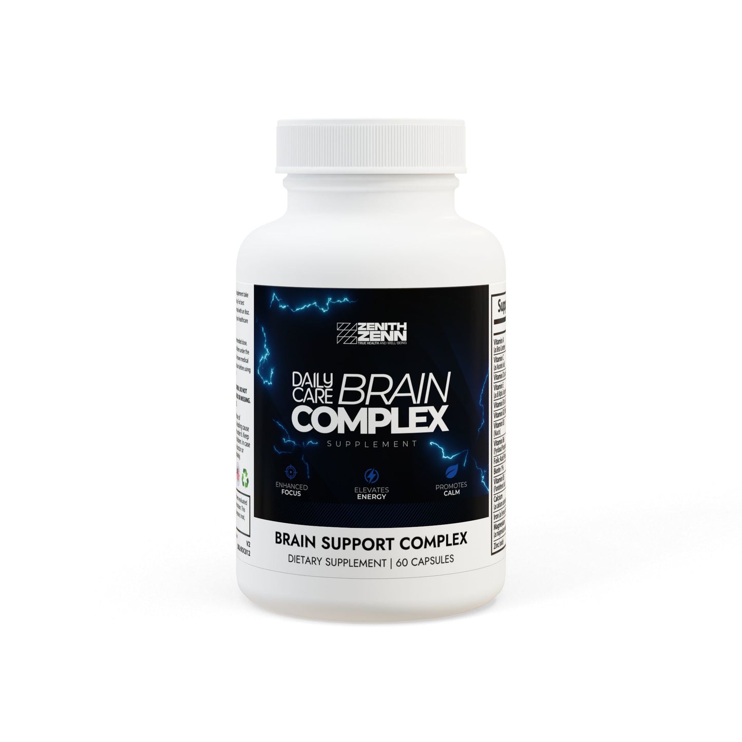 Brain Support Complex Supplement (60 Capsules)